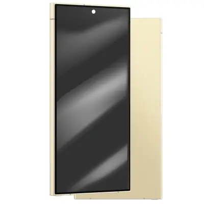 Samsung, Popoln AMOLED zaslon za Galaxy S24 Ultra Service Pack z ohišjem, Rumena