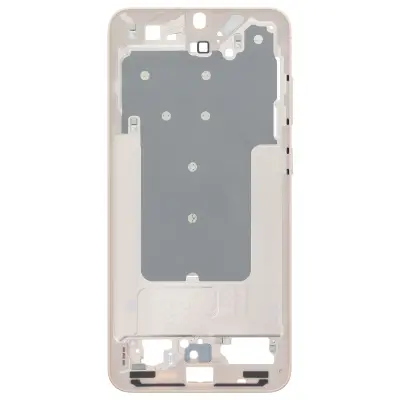 Samsung, Originalno osrednje ohišje za Galaxy S25 Plus, natančno in varno prileganje, Šampanjec roza