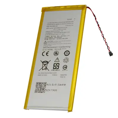 Baterija za pametni telefon Motorola Moto G4 Plus Li-polimer 3,8 V 3000 mAh 11,4 Wh, Rumena