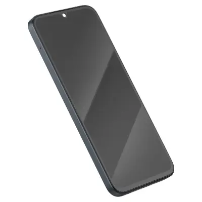 Xiaomi, Nadomestni LCD zaslon Full Screen za Redmi 15C 4G z ohišjem Service Pack, Črna