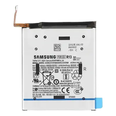 Samsung, Originalna baterija Galaxy S25 FE 4900mAh s priključnim kablom Service Pack, Siva