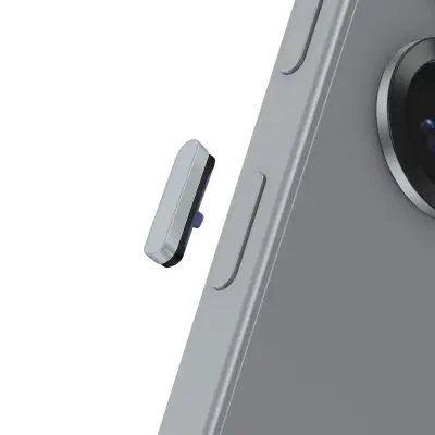 Samsung, Originalni gumb za vklop za Galaxy S25 in S25 Plus Vklop in izklop, Srebrna