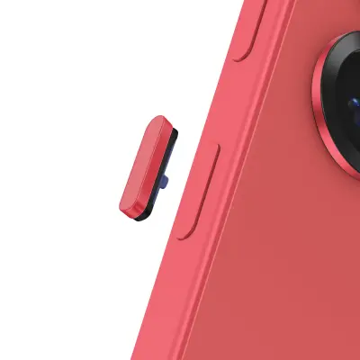 Samsung, Originalni gumb za vklop za Galaxy S25 in S25 Plus Vklop in izklop, Rdeča