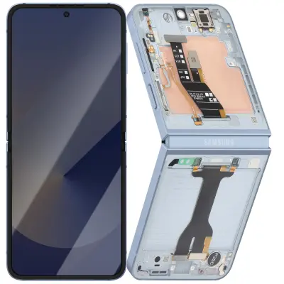Samsung, Celoten notranji AMOLED zaslon za Galaxy Z Flip 6 Service Pack, Modra