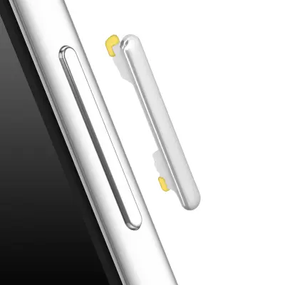 Samsung, Nadomestni stranski gumb za glasnost za Galaxy A53 Service Pack, Bela