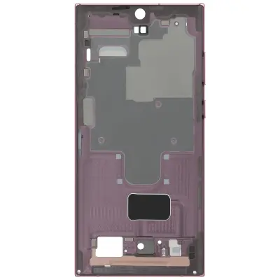 Samsung, Nadomestno centralno ohišje za Galaxy S22 Ultra Service Pack, Bordeaux