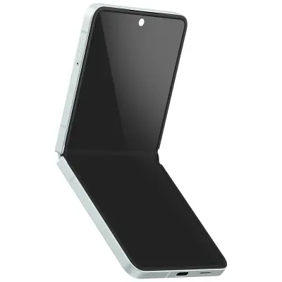 Samsung, Celoten originalni zaslon za Galaxy Z Flip7 s steklom in ohišjem, servisni paket, Svetlo zelena