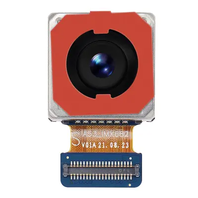 Samsung, Originalna zadnja kamera za Galaxy A53 5G širokokotna 64MP servisni paket, Črna / Rdeča