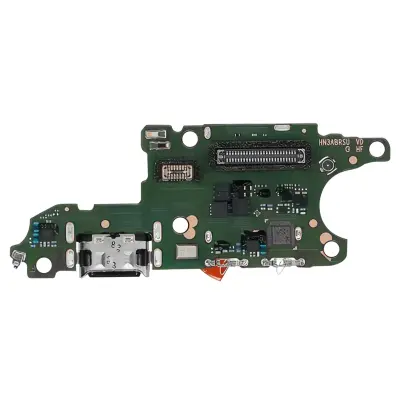 Honor, Polnilni konektor za Honor 400 Lite z USB-C in čitalnikom SIM mikrofonom, Črna / Zelena