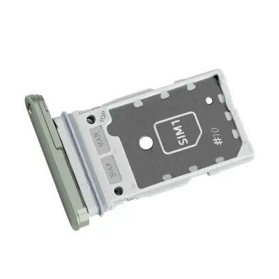 Samsung, Predal za dve nano SIM kartici za Galaxy S23 in S23 Plus Originalni del, Zelena