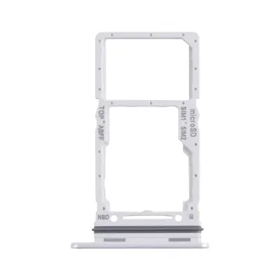 Samsung, Predal za SIM kartico in micro SD za Galaxy A26 Service Pack Original, Bela