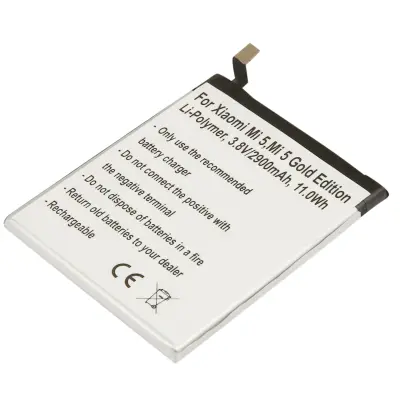 Li-polimerska baterija 3,8 V za Xiaomi Mi 5 Gold Edition, združljiva z BM22, Bela