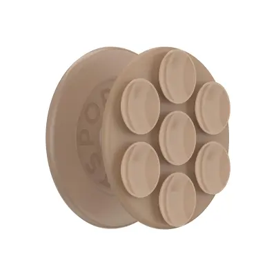 PopSockets, PopGrip MagSafe držalo za pametni telefon iz kolekcije Suck-Up, Rjava