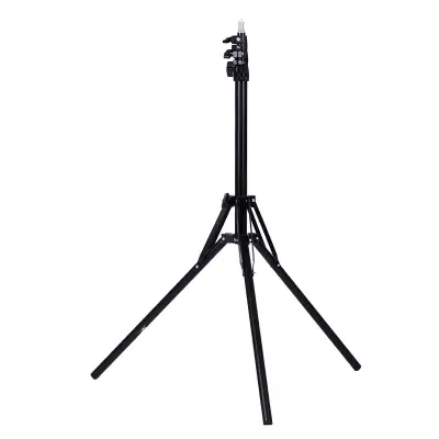 Nastavljiv teleskopski stativ 1,8 m z držalom za pametni telefon, Črna
