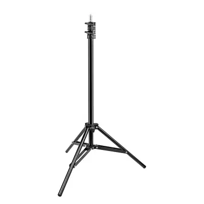 Nastavljiv teleskopski stativ 1,1 m z nosilcem za pametni telefon, Črna