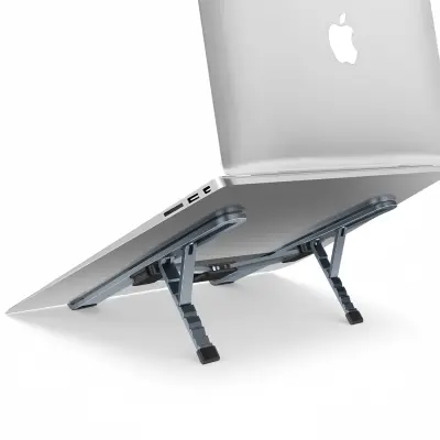 Forcell, Namizno stojalo za MacBook / prenosni računalnik Model F-Grip Fold Stand H Pro Zložljivo, Siva