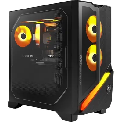 Namizni računalnik MSI MPG Infinite Z3 X3D 7NVRR7 R7, 32 GB RAM, 2 TB SSD, GeForce RTX 5070 Ti, W11H