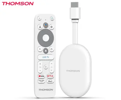 THOMSON 152 GO CAST multimedijski predvajalnik / center, 4K UHD, Google TV, 2GB + 32GB, WiFi, Bluetooth, HDR10, Dolby Atmos & Digital+, Chromecast