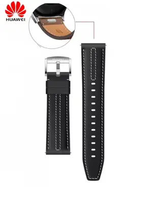 HUAWEI EasyFit Black Vegan Leather Strap