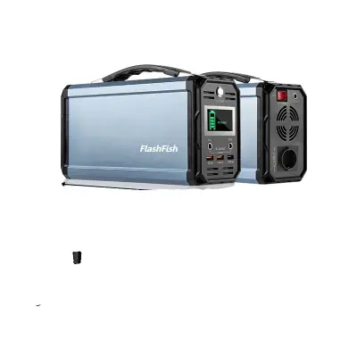 Flashfish solarni generator, kapaciteta 60000mAh, 6 izhodov, AC EU vtičnica 230V