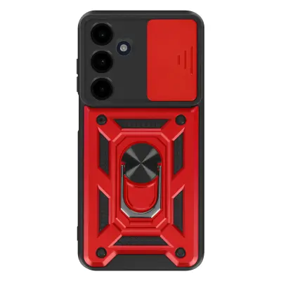 Mayaxess, Udarno ohišje z magnetnim obročem rdeče Mayaxess za Samsung Galaxy A16, Rdeča