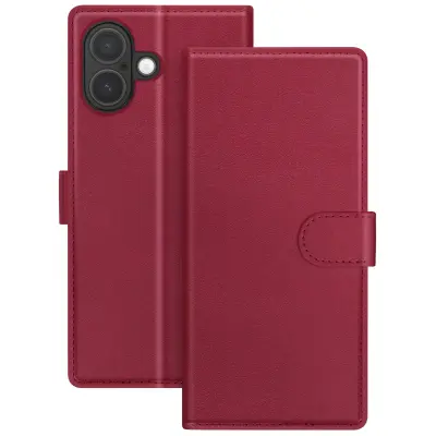 Mayaxess, Denarnica 2 v 1 za iPhone 17 z odstranljivim ovitkom, Rdeča