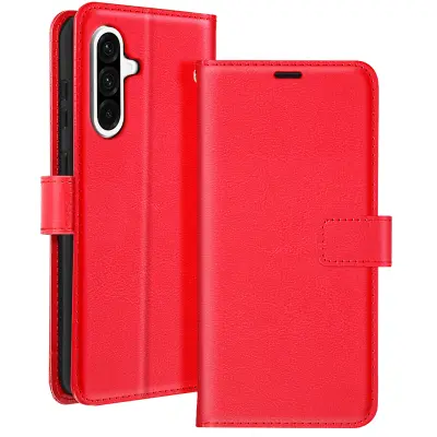 Mayaxess, Ohišje za denarnico Samsung Galaxy A36 z vrvico, Rdeča