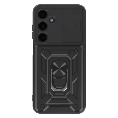 Mayaxess, Šokotesno ohišje z magnetnim obročem Black Mayaxess za Samsung Galaxy A16, Črna