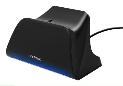 Polnilno stojalo TRUST GXT 255 za PS5, črno