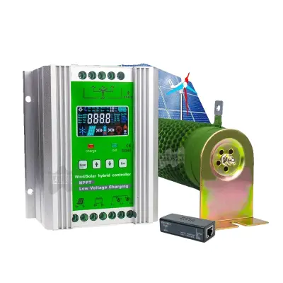 Hibridni regulator polnjenja vetra in sonca, 3000W izhod, tehnologija MPPT - Veternik 1200W Soncni 1000W, S WiFi, Avto 12V 24V 48V