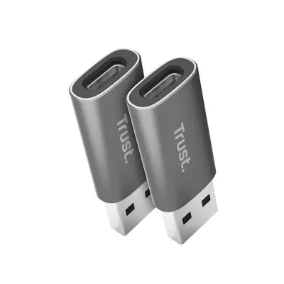 Adapter TRUST CALYX USB-A TO USB-C (2X)