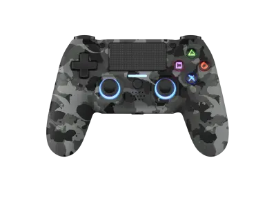Brezžični kontroler DRAGONSHOCK MIZAR+ BT za PS4, PC, MOBILE-, komuflažno siv