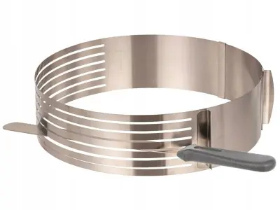 Nastavljiv obroč za rezanje torte biskvita z nožem MPM SAK-9