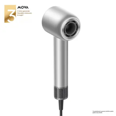 MOVA Shine 10 srebrn sušilnik las s plazemsko tehnologijo