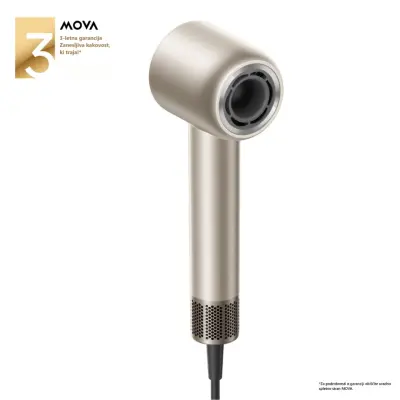 MOVA Shine 10 zlat sušilnik las s plazemsko tehnologijo