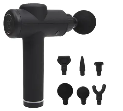 PRIXTON Masažna Pištola Xtreme MGF200 za Mišicno Masažo, 30 Hitrosti, 6 Nastavkov, 3300 rpm, Moc 45W, Priložena Torbica in Kovcek