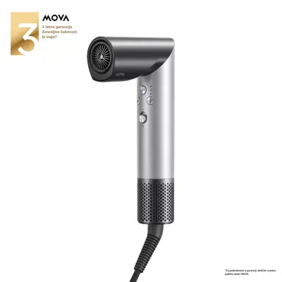 MOVA Master 10 Lunar srebrn sušilnik in oblikovalnik las