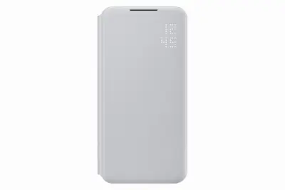 Odprta emb - SAMSUNG GALAXY S22 pametna preklopna torbica svetlo siva