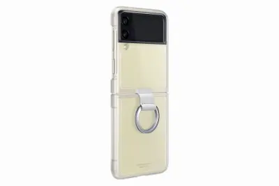 Odprta emb - SAMSUNG GALAXY Z FLIP3 RING SILICON TRANSPARENT
