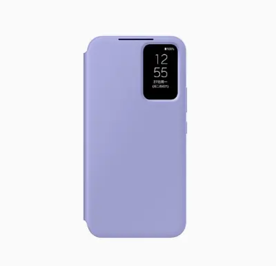 Odprta emb - Originalen ovitek za Samsung Galaxy A54 z okencem,ovitek Smart View - vijolična