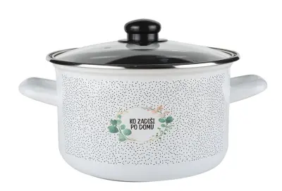 ALPEKSHOME, KOZICA VISOKA S POKROVOM, KO ZADIŠI PO DOMU, 20 CM, 3,7 L, 1 KOS