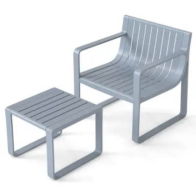 Garnitura vrtnega pohištva Vrtni fotelj z mizo Balkonsko pohištvo