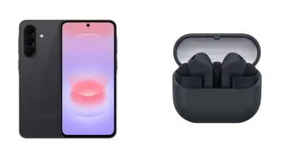 Pametni telefon SAMSUNG GALAXY A37 128GB CHARCOAL + slušalke BUDS3 FE