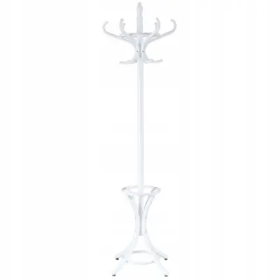 VRTLJIVO LESENO STOJALO ZA PLAŠČE