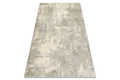 FLUX 461.121.SA991 volnena preproga OSTA - Abstrakcija, strukturna, loft zelena / bež 160x230 cm