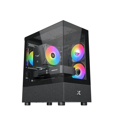 Namizni računalnik SAMURAI A58X RTX57, Ryzen 7 5800X, RX 9060 XT, 32 GB RAM, 1 TB SSD, W11P, Gaming