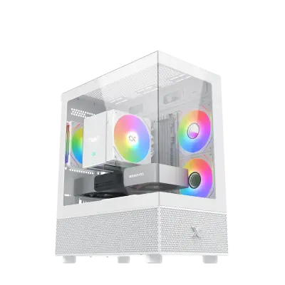 Namizni računalnik SAMURAI SHIRO A58X RTX56, Ryzen 7 5800X, RTX 5060 White, 32 GB RAM, 1 TB SSD, W11P, Gaming