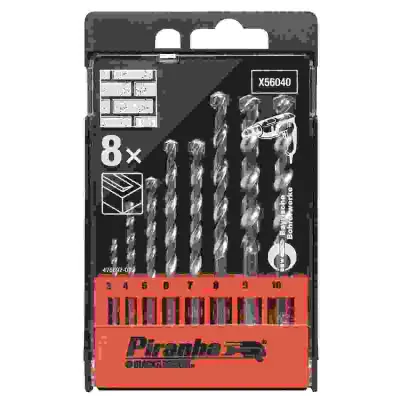 NLS SVEDRI KARBIDNA KONICA, 3-10MM, 8 KOM