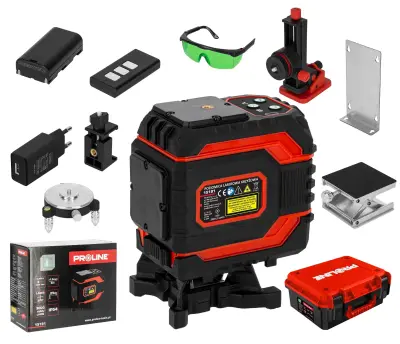 LASER ZELENI 2 ŽARKA, 25M, 360°