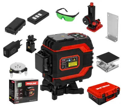 LASER ZELENI 3 ŽARKI, 25M, 360°